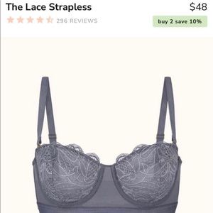 NWT Lively Lace Strapless Bra, 36DDD
